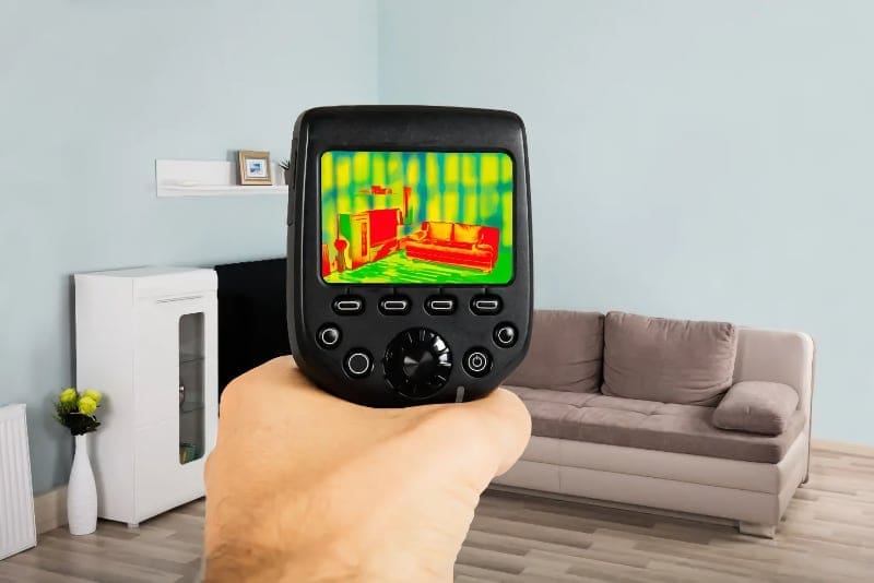 IR straling, hoe warm wordt een infrarood paneel